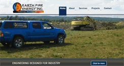 Desktop Screenshot of earthfire-energy.ca
